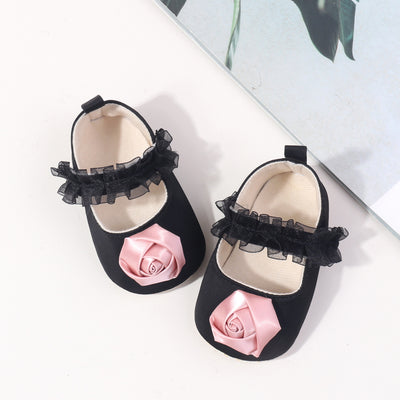 Zapatos Occidentales para Niña con Suela Suave y Detalles de Seda Imitada - Image 16