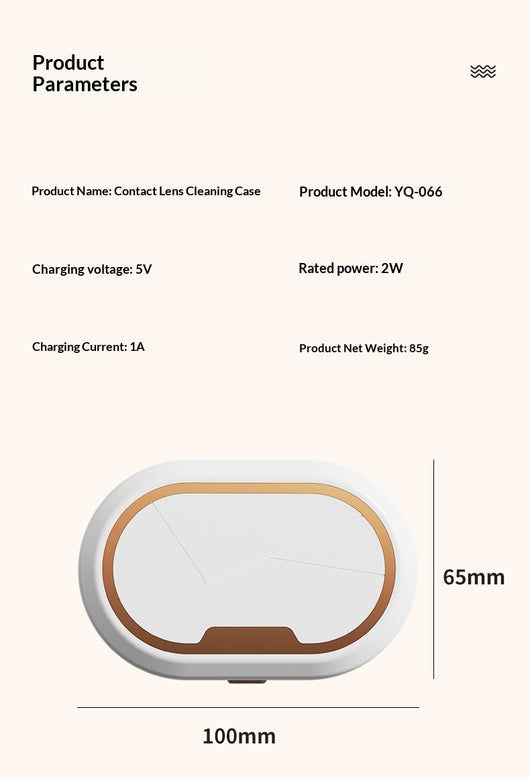 Limpiador Automático de Lentes de Contacto Plegable - Image 6