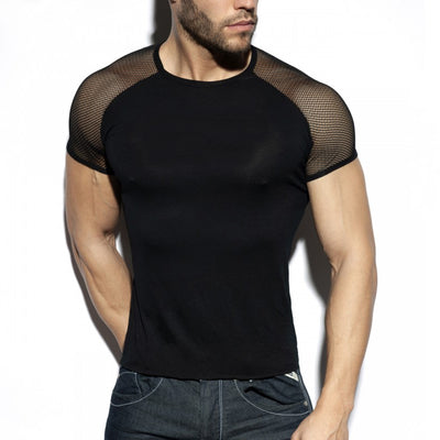 Playera Slim Fit Transpirable con Malla en Hombros - Image 5