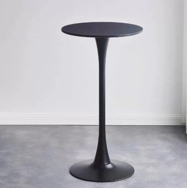 Mesa Alta Redonda para Negociaciones y Café - Diseño Moderno Leisure Home - Image 6