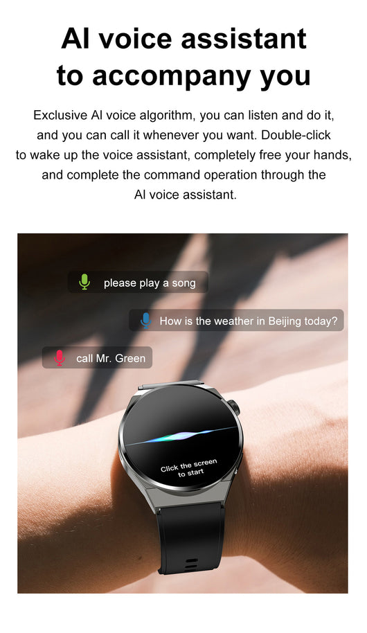 Reloj Inteligente Bluetooth con Llamadas para Hombres - Image 11