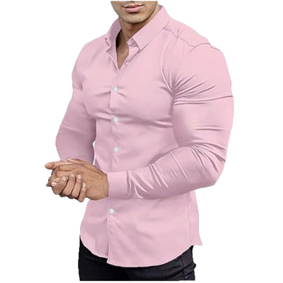 Polo Ejecutivo sin Planchado - Diseño Liso y Versátil - Image 6