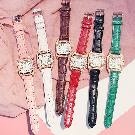 Reloj de Diamantes para Mujer - Estilo Casual y Tendencia de Moda - Image 6