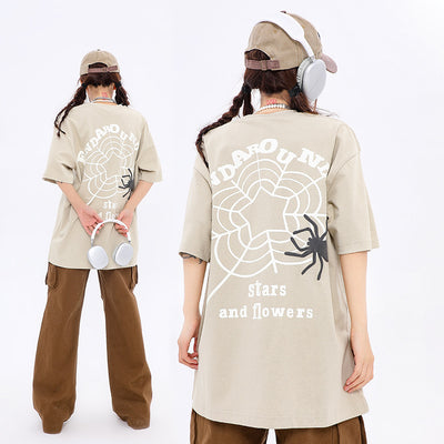 Playera Estampada Tela de Araña para Hombre y Mujer - Image 4