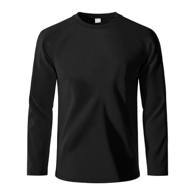 Polera Cuello Redondo Textura Waffle para Hombre - Image 33