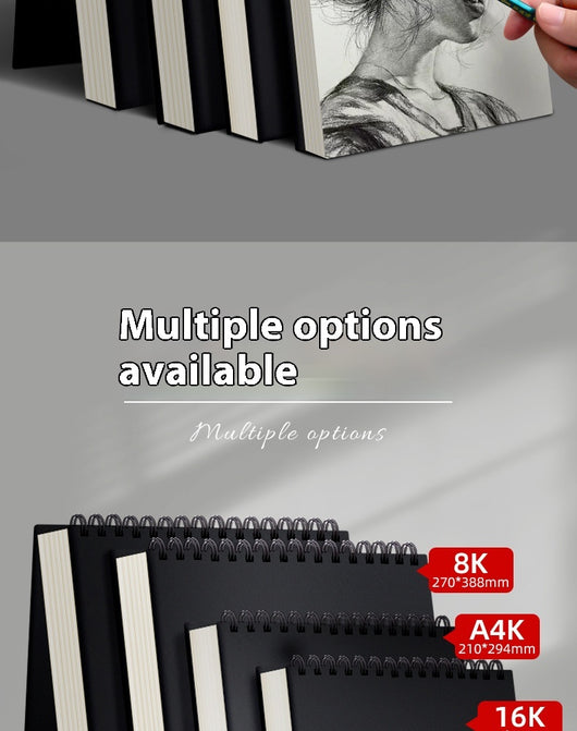 Cuaderno de Dibujo A4 Profesional con Papel Grueso - Image 11