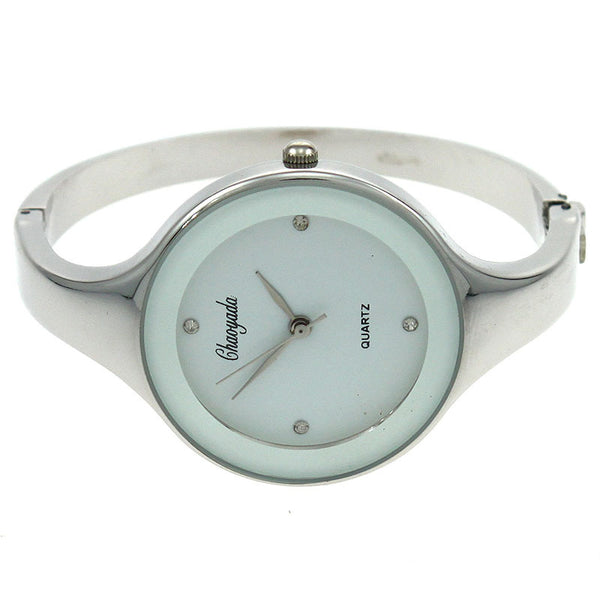 Reloj de Pulsera Casual para Mujer en Acero Inoxidable con Movimiento de Cuarzo