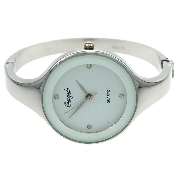 Reloj de Pulsera Casual para Mujer en Acero Inoxidable con Movimiento de Cuarzo
