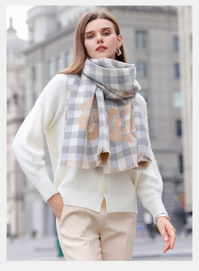 Bufanda Térmica Escocesa con Borlas - Protección Premium para Otoño e Invierno - Image 14