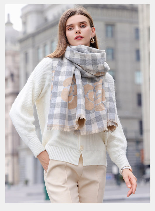Bufanda Térmica Escocesa con Borlas - Protección Premium para Otoño e Invierno - Image 14