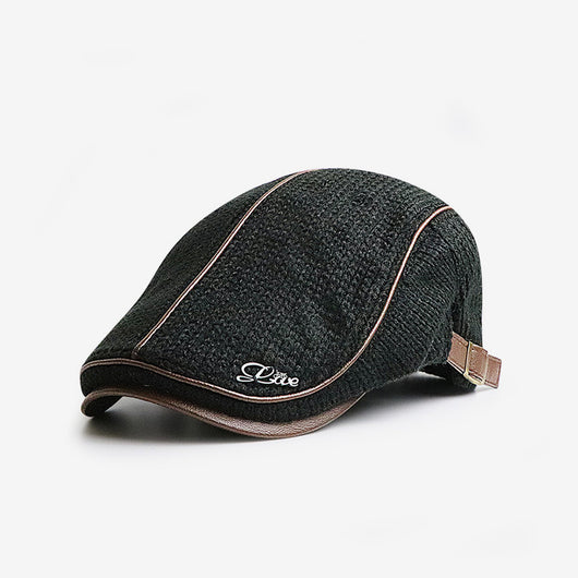 Gorro Tejido Grueso Británico para Hombre - Abrigo Casual