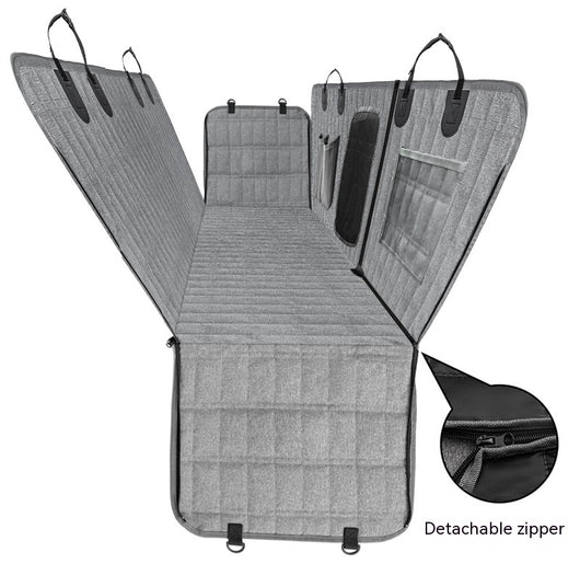 Protector de Asiento Trasero para Mascotas Desmontable y Divisible - Image 2