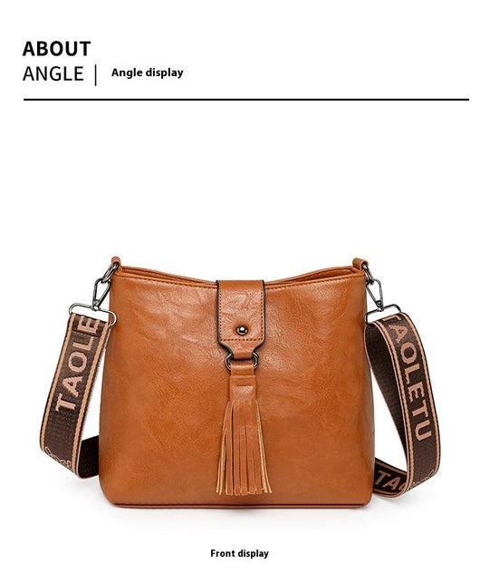 Bolso Retro de Cuero para Mujer - Bandolera Estilo Vintage - Image 21