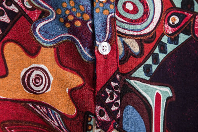 Camisa de Lino Manga Corta para Hombre - Image 30