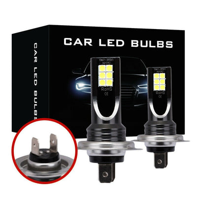 Luces LED H7 3030 12SMD 110W para Faros y Luces Antiniebla - Image 2