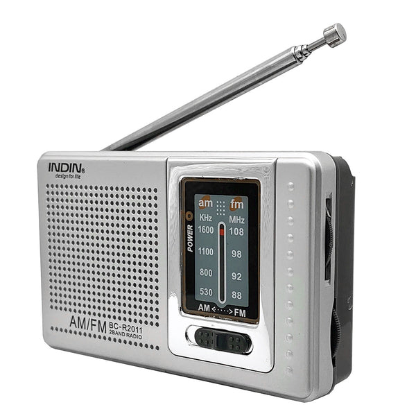Radio Portátil AM/FM para Adultos Mayores