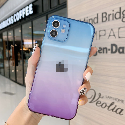 Funda Transparente con Degradado para Teléfono