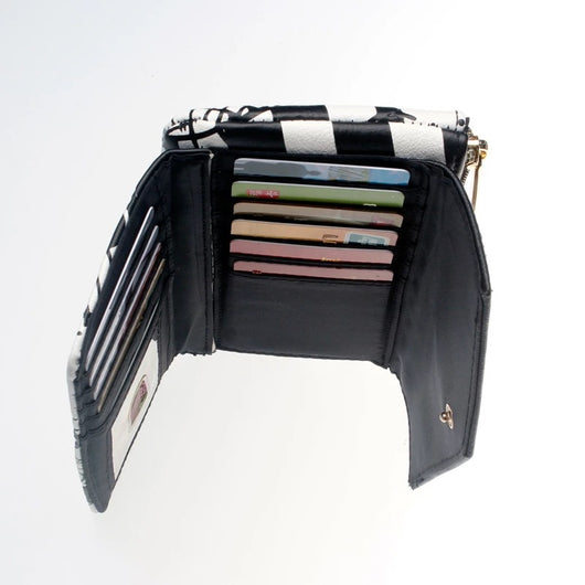 Cartera Larga con Calavera de Cuero PU - Billetera de Moda con Cierre de Hebilla - Image 4