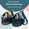 Bolsa Transportadora Plegable para Mascotas con Malla Transpirable