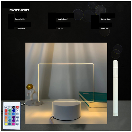 Tablero de Mensajes LED 3D con Escritura Personalizada - Image 11