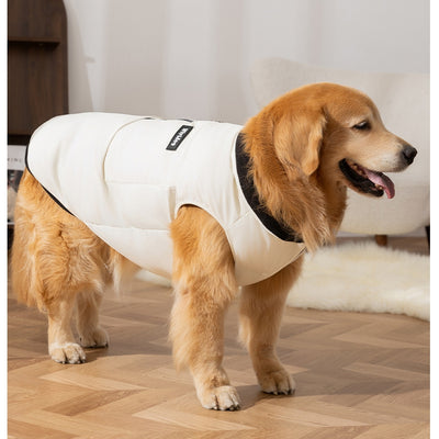 Chaleco Acolchado para Perros Grandes - Ropa de Invierno con Bolsillos - Image 29