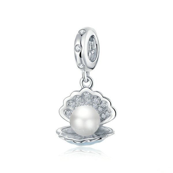 Pulsera de Plata 925 con Dije Perla en Concha - Diseño Personalizable - Image 4