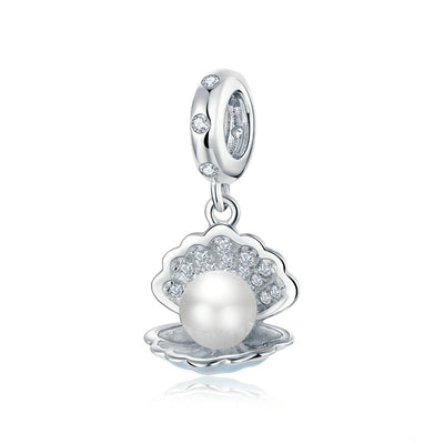 Pulsera de Plata 925 con Dije Perla en Concha - Diseño Personalizable - Image 4