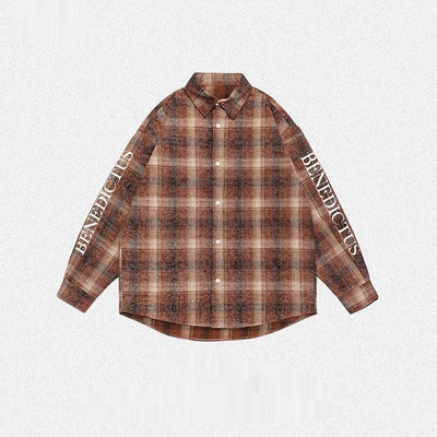 Camisa Casual a Cuadros para Hombre - Estilo Versátil - Image 7