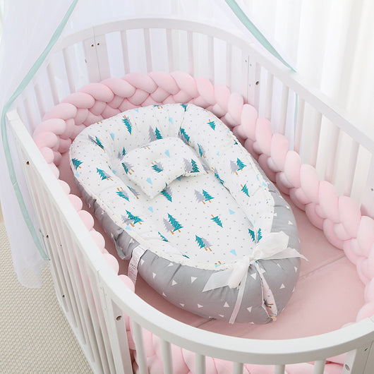 Cuna Portátil Plegable con Colchón Desmontable y Lavable - Diseño Ergonómico Antipreión - Image 8