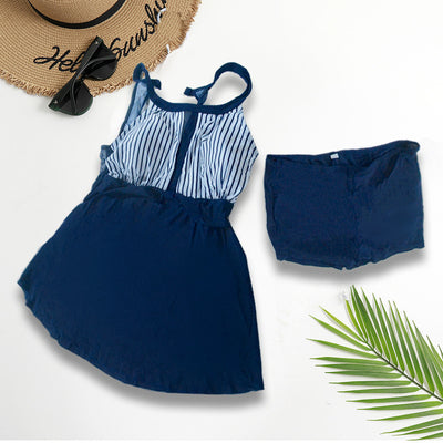 Traje de Baño Espalda Descubierta Slim para Mujer - Image 5