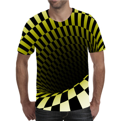 Playera Hombre Estampado Digital 3D Multicolor - Image 5