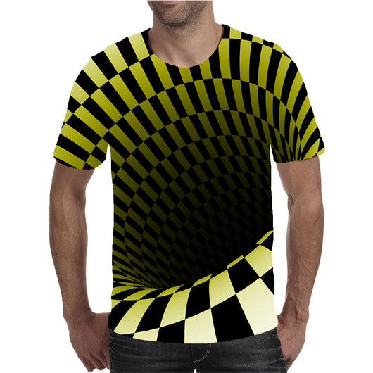 Playera Hombre Estampado Digital 3D Multicolor - Image 5