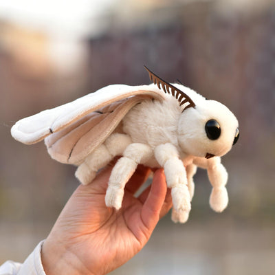 Peluche Mariposa Blanca - Insecto Suave y Adorable