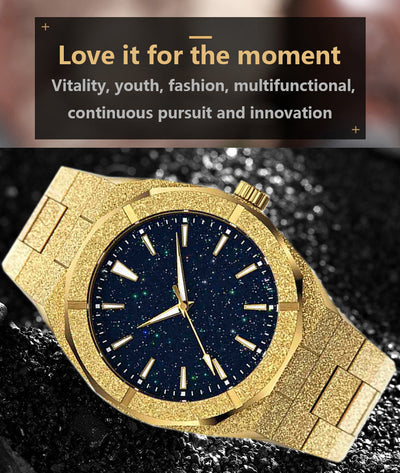 Reloj de Negocios para Hombre Acero Inoxidable Mate con Esfera Luminosa - Image 9
