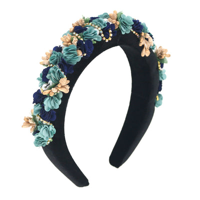 Diadema Floral Nupcial - Accesorios de Boda Europeos y Americanos - Image 9