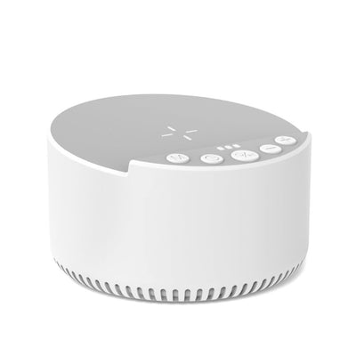 Cargador Inalámbrico 15W con Altavoz Bluetooth y Sonido Blanco - Image 4