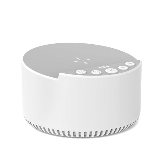 Cargador Inalámbrico 15W con Altavoz Bluetooth y Sonido Blanco - Image 4