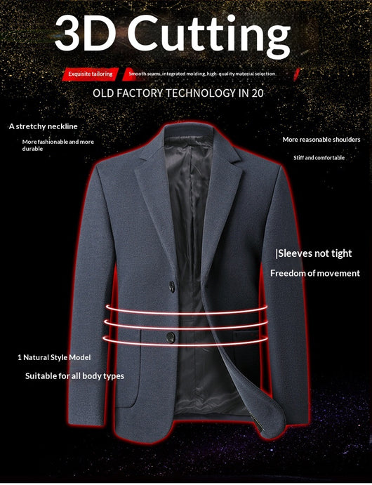 Saco de Lana para Hombre - Elegancia Otoñal e Invernal - Image 17