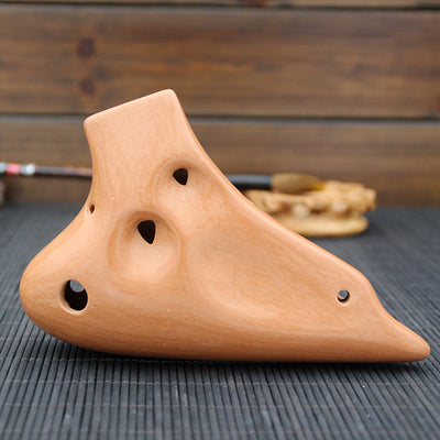 Ocarina Alto Doble Tubo - Instrumento de Viento Rango Amplio en Do - Image 10