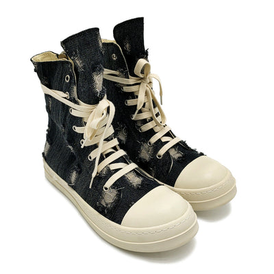 Zapatillas Canvas Denim Rotos - Estilo Casual Desenfadado - Image 12