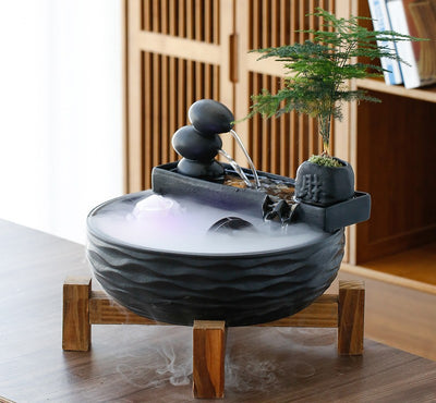 Fuente de Agua Decorativa para Escritorio Profesional - Image 2