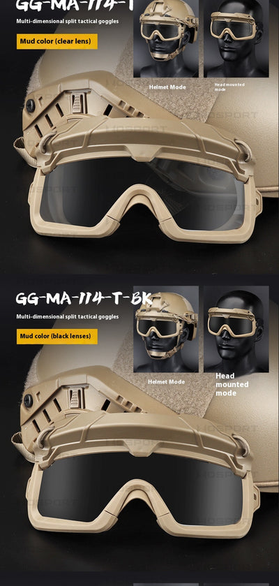 Gafas Tácticas Multifuncionales para Exterior - Dos Modos de Uso - Image 31