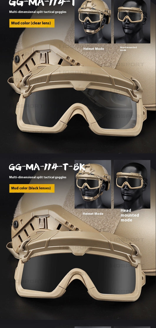 Gafas Tácticas Multifuncionales para Exterior - Dos Modos de Uso - Image 31