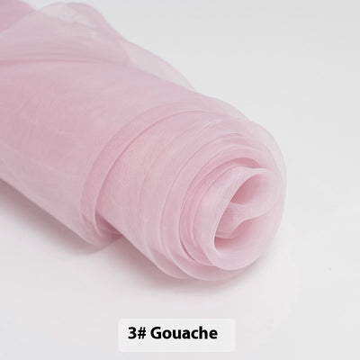 Tela de Organza de Malla Fina para Vestidos de Novia - Image 4