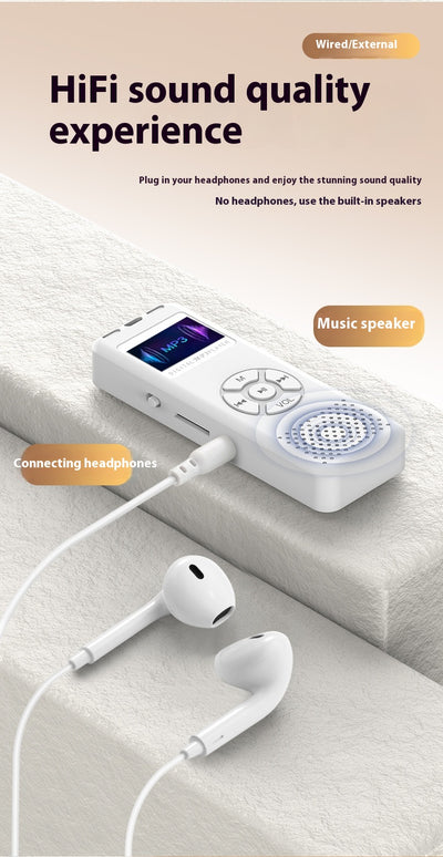 Reproductor MP4 Walkman con Bluetooth, Grabadora de Voz y Lápiz Inteligente - Image 11