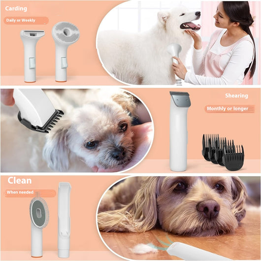 Acondicionador Multifuncional con Aspiradora para Pelaje de Mascotas - Image 3