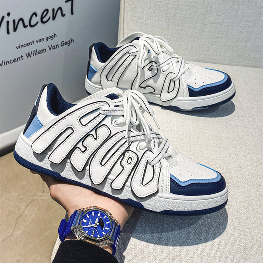 Zapatillas Urbanas Unisex con Letras - Diseño Minimalista Low-Top - Image 22