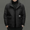 Chaqueta de Plumas con Cuello Alto para Hombre - Abrigo Invernal Premium