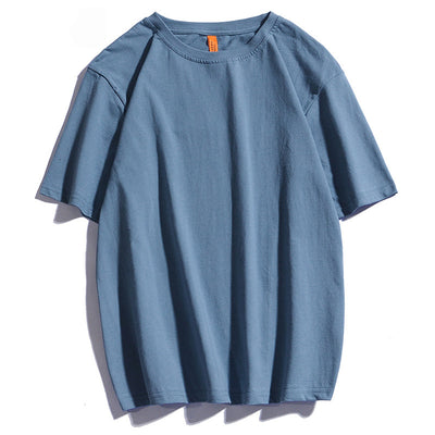 Camiseta Básica de Algodón Puro Manga Corta - Image 18