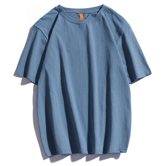 Camiseta Básica de Algodón Puro Manga Corta - Image 18